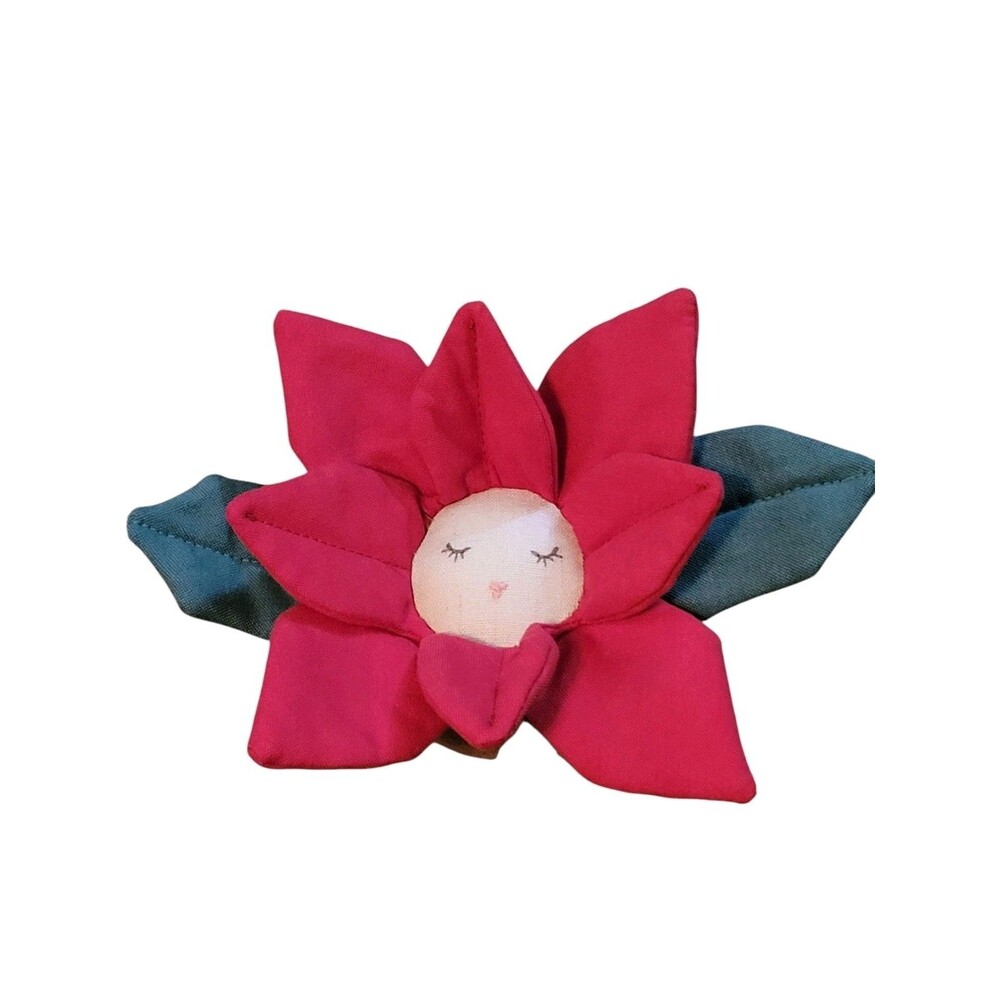 Moni Ami Poinsettia Plush With Face